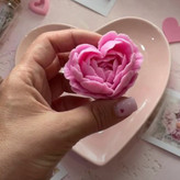 شمع گل قلبی کد 26