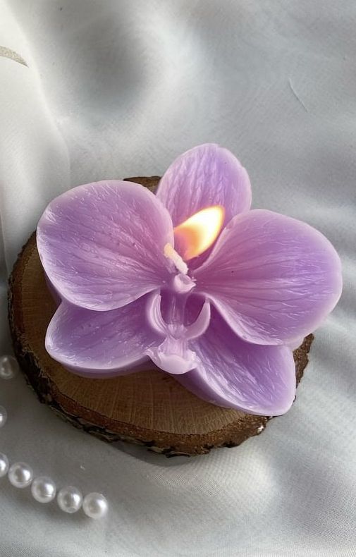 شمع گل ارکیده